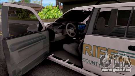 Ford Explorer 2002 Boone County Sheriff Office pour GTA San Andreas