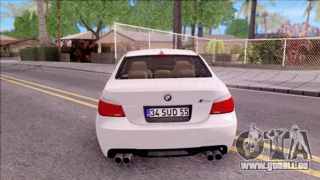 BMW M5 E60 SUCER pour GTA San Andreas