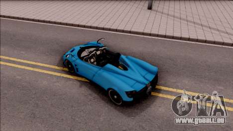 Pagani Huayra Roadster für GTA San Andreas