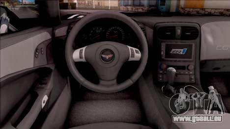 Chevrolet Corvette ZR1 Itasha JD Fate Apocrypha pour GTA San Andreas