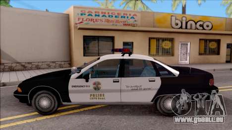 Chevrolet Caprice Police LSPD für GTA San Andreas