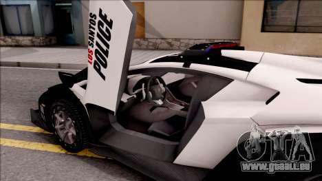 Lamborghini Veneno Police Los Santos pour GTA San Andreas