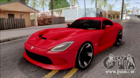 Dodge SRT Viper GTS 2012 für GTA San Andreas