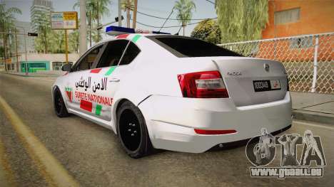 Skoda Octavia Moroccan Police pour GTA San Andreas