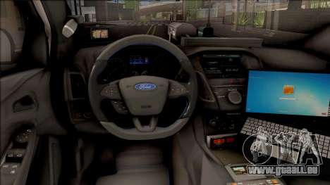 Ford Focus 2013 Flint County Constable Office für GTA San Andreas