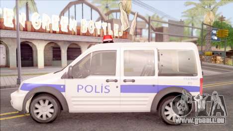 Ford Tourneo Connect 90PS Turkish Police pour GTA San Andreas