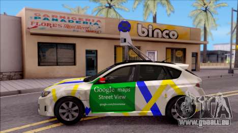 Subaru Impreza Google Street View Car für GTA San Andreas