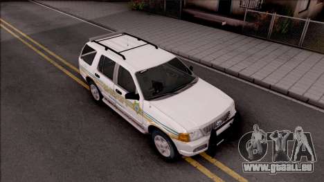 Ford Explorer 2002 Boone County Sheriff Office pour GTA San Andreas