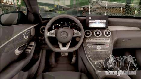 Mercedes-Benz C250 AMG Line v2 für GTA San Andreas