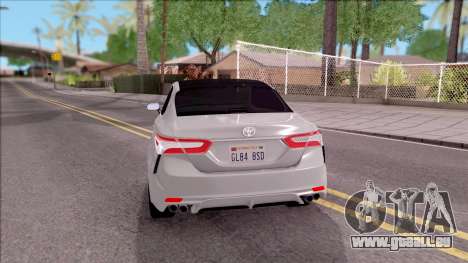 Toyota Camry 2018 pour GTA San Andreas