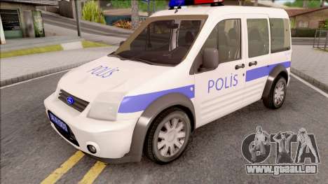 Ford Tourneo Connect 90PS Turkish Police pour GTA San Andreas