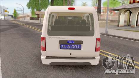 Ford Tourneo Connect 90PS Turkish Police pour GTA San Andreas
