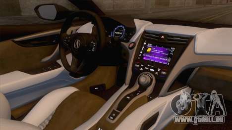 Acura NSX 2016 IVF pour GTA San Andreas