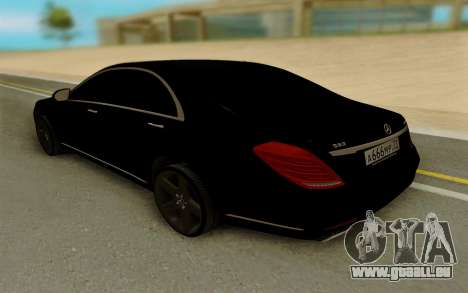 Mercedes-Benz S63 AMG 222 pour GTA San Andreas