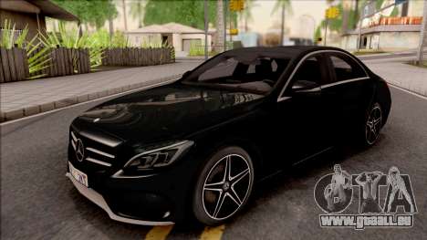 Mercedes-Benz C250 AMG Line v2 pour GTA San Andreas
