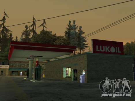 Lukoil Station De Gaz pour GTA San Andreas