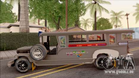 Galvanized Jeepney pour GTA San Andreas