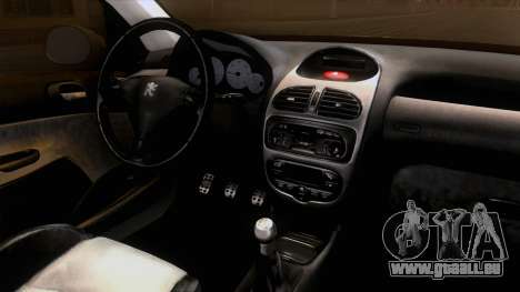 Peugeot 206 Full Sport Edit pour GTA San Andreas