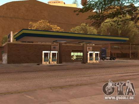 OMV Gas Station In Dillimore pour GTA San Andreas