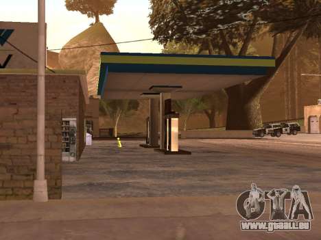 OMV Gas Station In Dillimore für GTA San Andreas