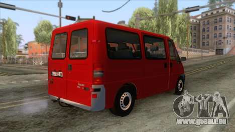 Fiat Ducato Mk2 1999 pour GTA San Andreas