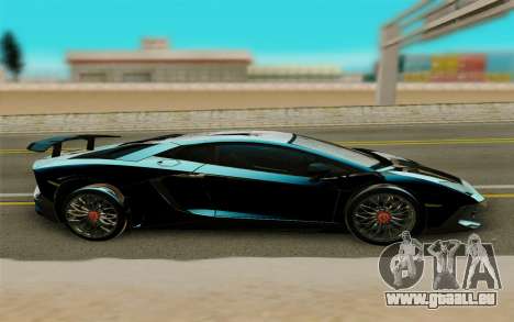 Lamborghini Aventador SV 2015 pour GTA San Andreas