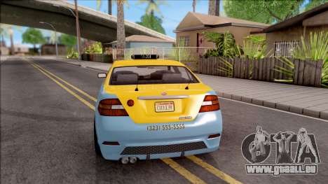 GTA V Vapid Unnamed Taxi IVF pour GTA San Andreas