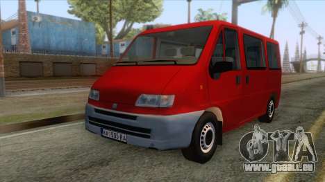 Fiat Ducato Mk2 1999 pour GTA San Andreas