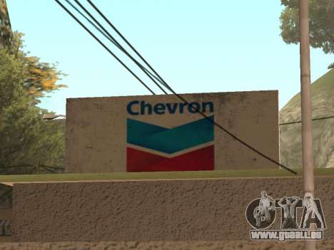 Chevron Gas Station für GTA San Andreas
