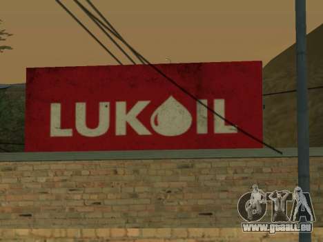 Lukoil Tankstelle für GTA San Andreas