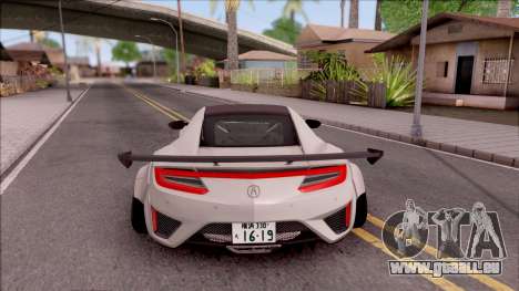 Acura NSX Forza Ediiton pour GTA San Andreas