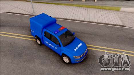 Volkswagen Amarok Turkish Gendarmerie Vehicle pour GTA San Andreas