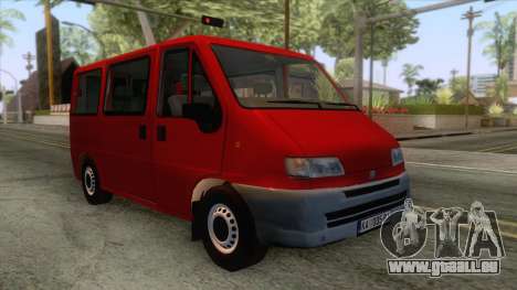 Fiat Ducato Mk2 1999 pour GTA San Andreas