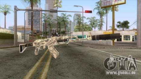 CoD: Black Ops II - AK-47 Benjamin Skin v2 pour GTA San Andreas