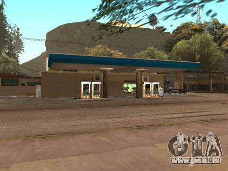 Chevron Gas Station für GTA San Andreas