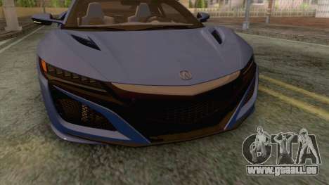 Acura NSX 2016 IVF für GTA San Andreas