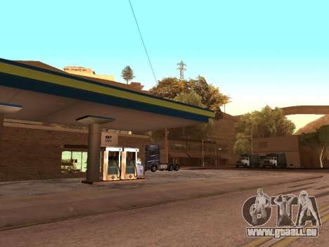 OMV Gas Station In Dillimore für GTA San Andreas