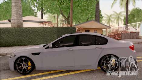 BMW M5 F10 30 Jahre pour GTA San Andreas