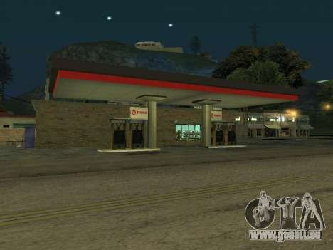 Texaco Gas Station für GTA San Andreas