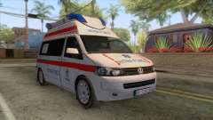 Volkswagen T5 Serbian Ambulance pour GTA San Andreas
