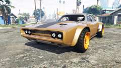 Dodge Charger Fast & Furious 8 [add-on] pour GTA 5
