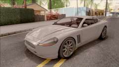 GTA IV Dewbauchee Super GT für GTA San Andreas