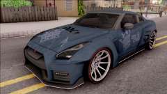 Nissan GT-R Nismo 2017 DDK für GTA San Andreas
