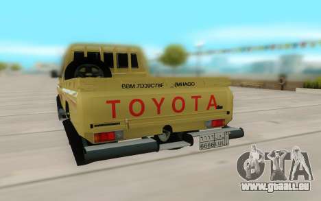 Toyota Land Cruiser Pickup pour GTA San Andreas