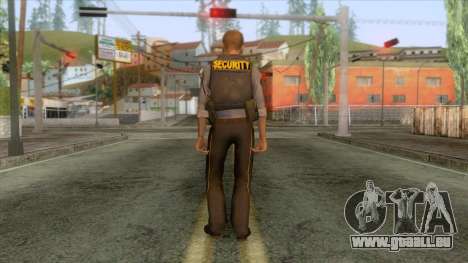 Black Mesa - Security Guard pour GTA San Andreas