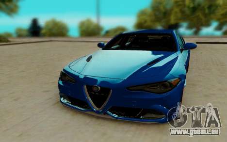 Alfa Romeo Giulia für GTA San Andreas