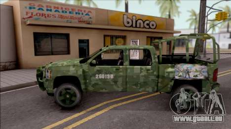 Chevrolet Silverado Auto Militar De Guatemala für GTA San Andreas