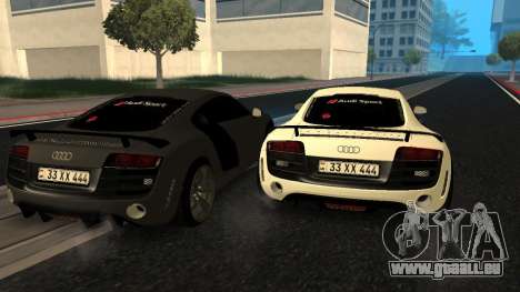 Audi R8 V10 Armenian pour GTA San Andreas