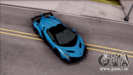 Lamborghini Veneno Roadster für GTA San Andreas