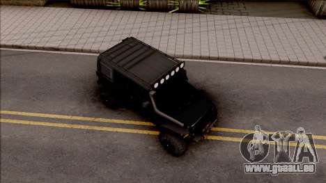 Jeep Wrangler Rubicon Off-Road pour GTA San Andreas